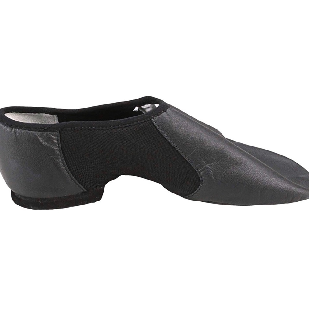 NEW Bloch Dance Neo-Flex Leather and Neoprene Slip On Split Sole Jazz Shoe. 6.5